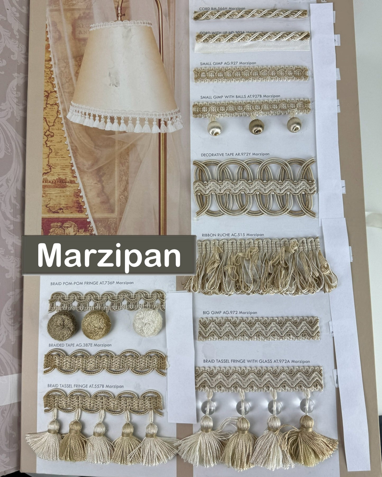 Marabu Tipúsu szalag (Baroque Kollekció)